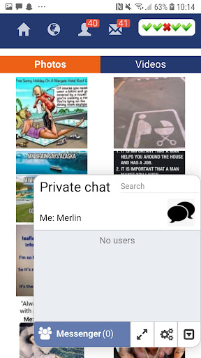 Senior chatz - chat rooms 螢幕截圖 3