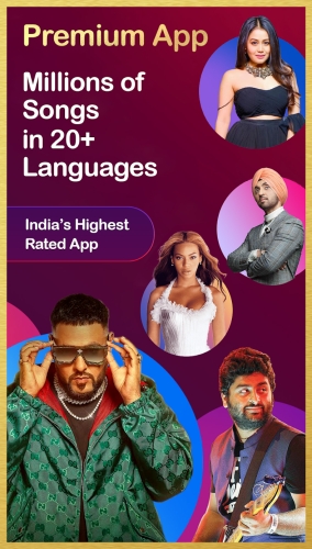 Gaana: MP3 Songs, Music App Captura de pantalla 3