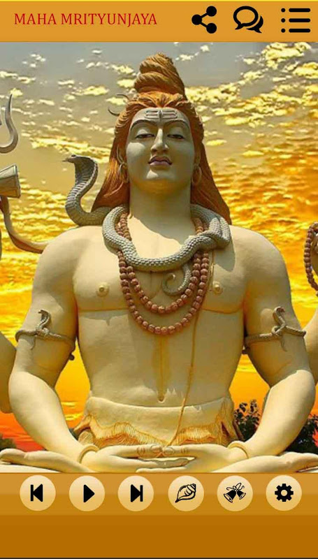 Maha Mrityunjaya Mantra Audio Captura de tela 0