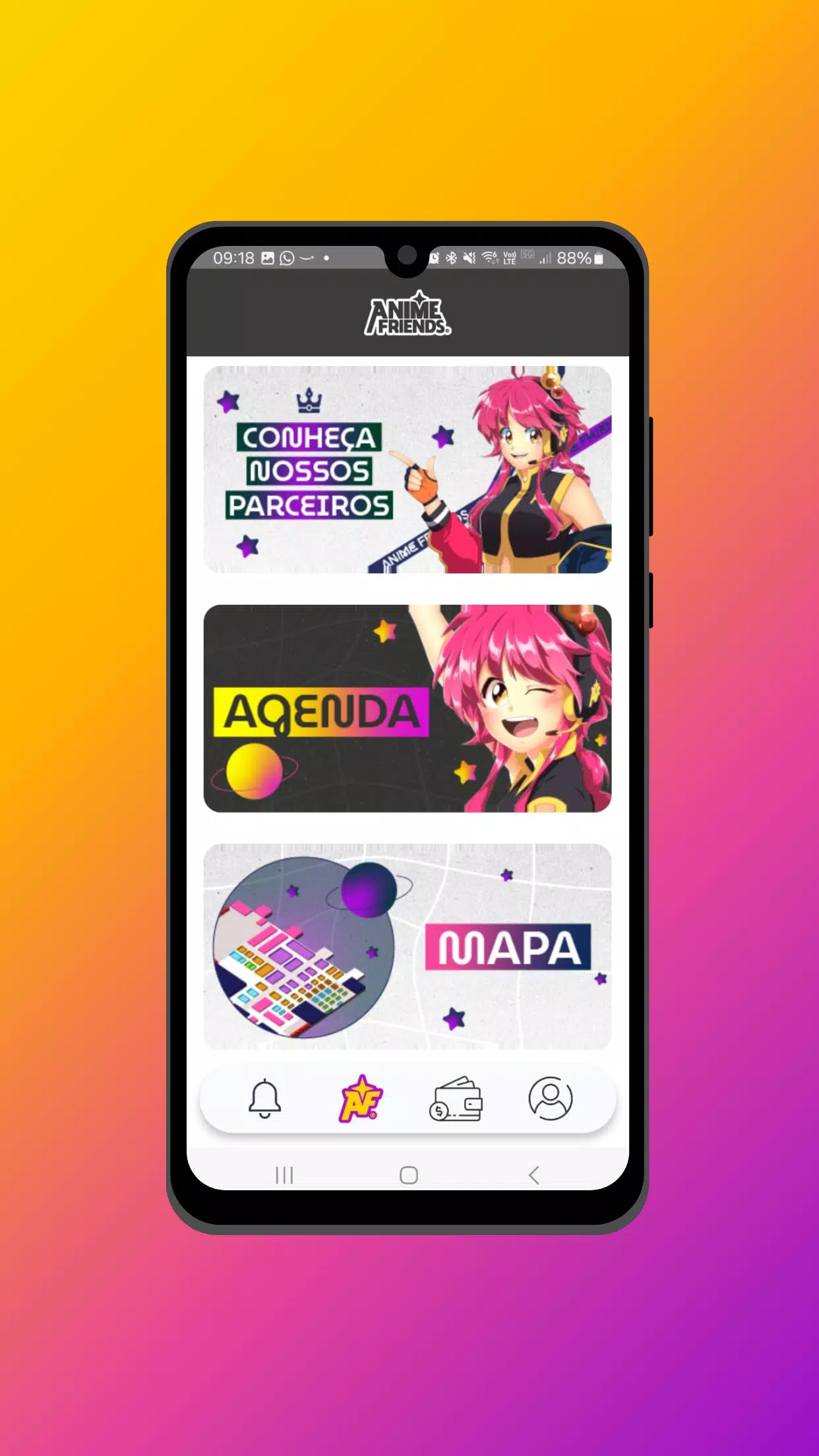 App Anime Friends Скриншот 2