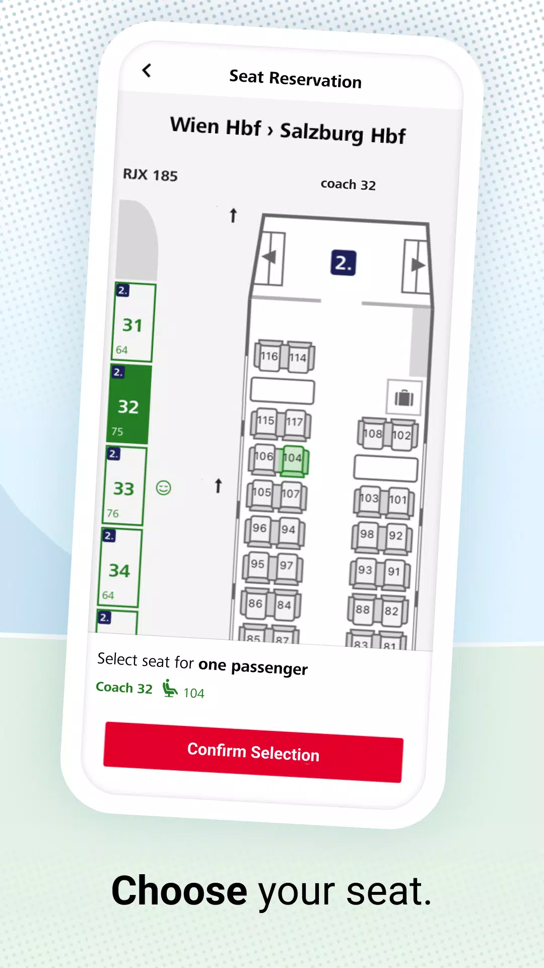 ÖBB Tickets Captura de tela 3