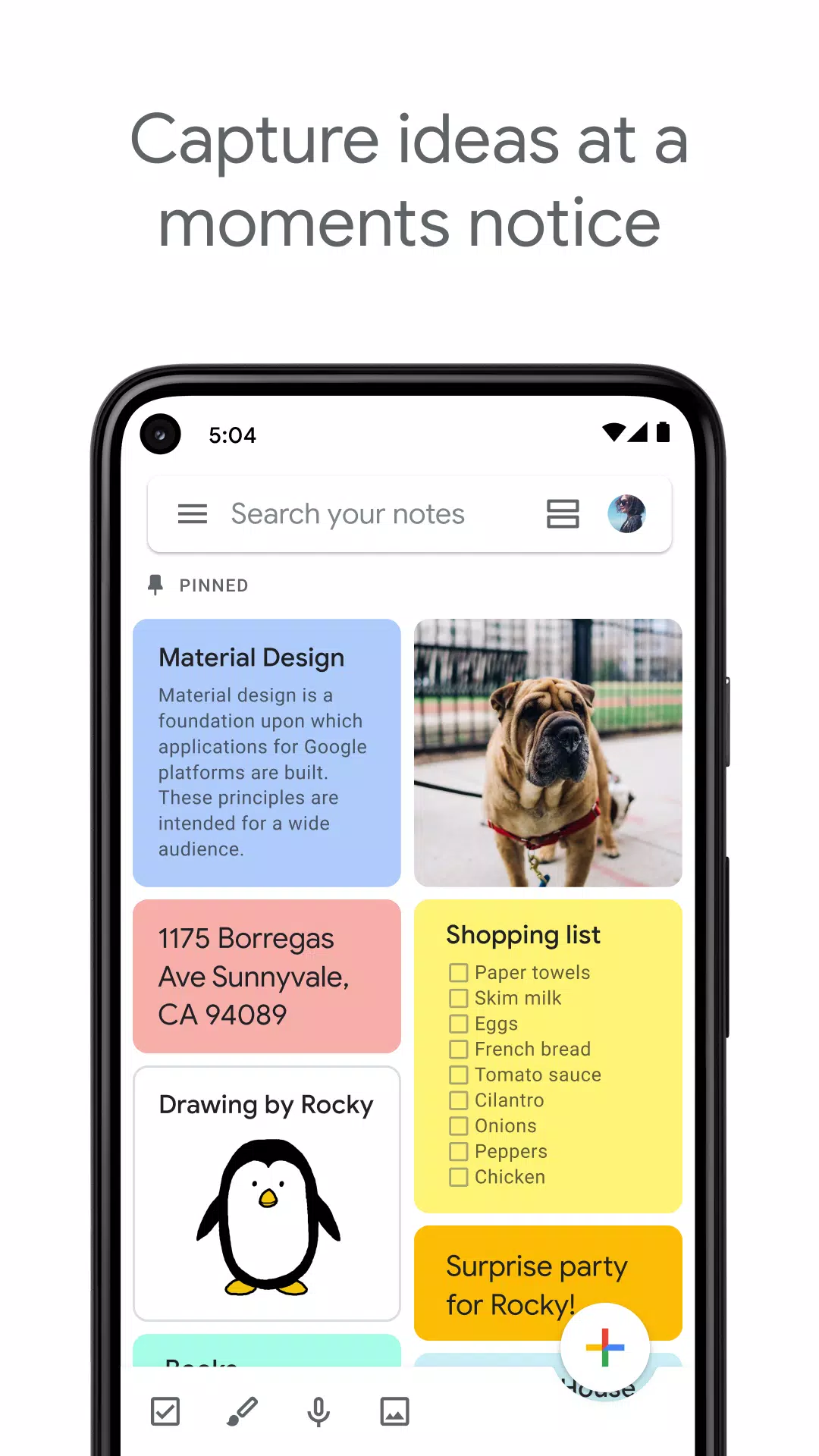 Google Keep - 메모 및 목록 스크린샷 0