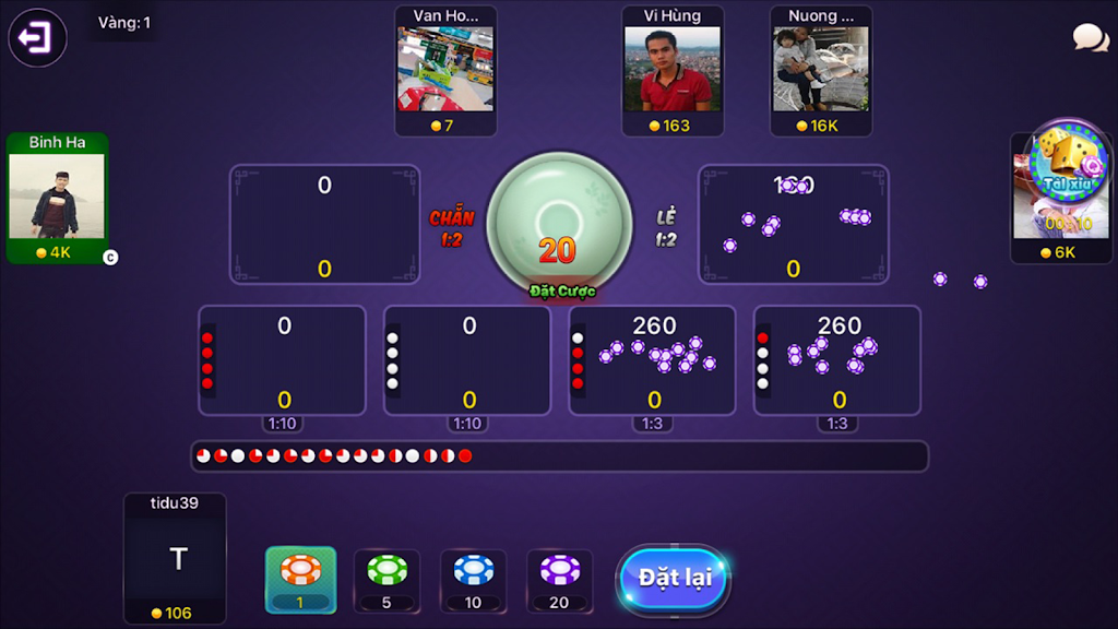 GAME BAI DOI THUONG - DANH BAI XANH CHIN 스크린샷 1