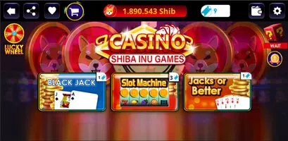Shiba Inu Game Slot Crypto Captura de tela 0