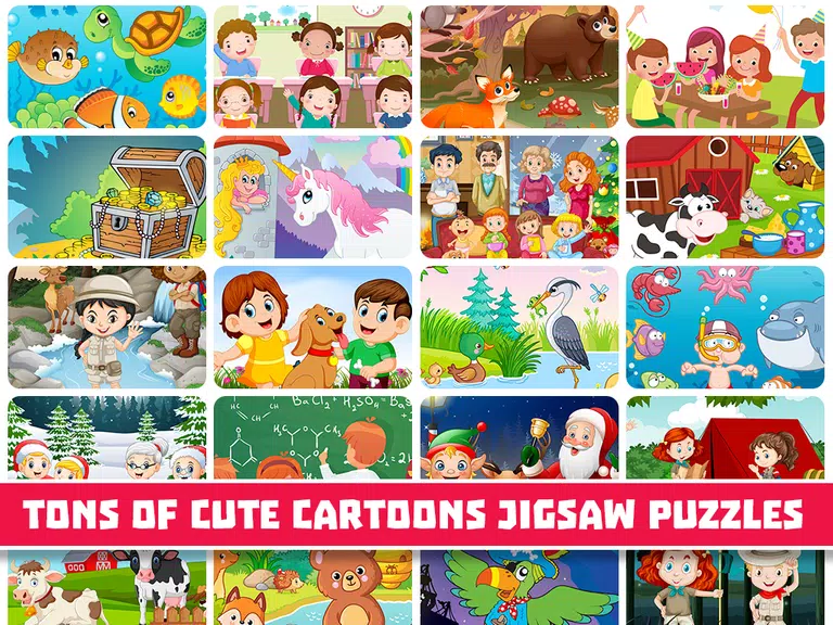 Princess Jigsaw Puzzles Kids 스크린샷 0