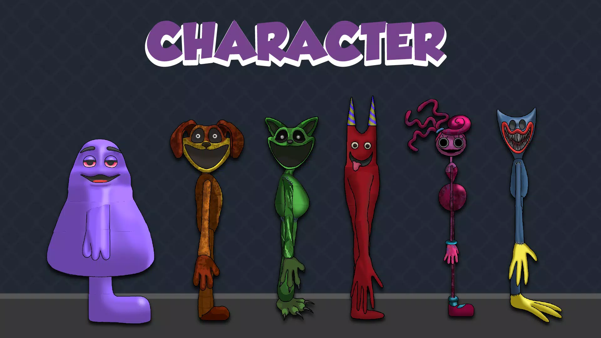 Blue Monster: Ragdoll Battle Скриншот 1
