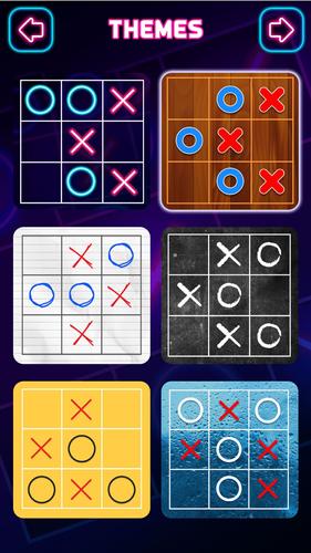 Tic Tac Toe 2 Player - xo game Ekran Görüntüsü 1