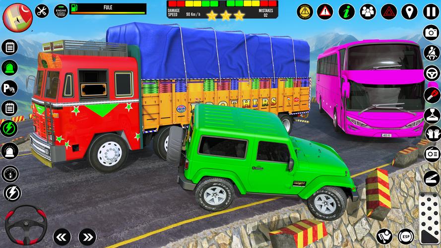 Truck Parking Simulator Games Tangkapan skrin 2