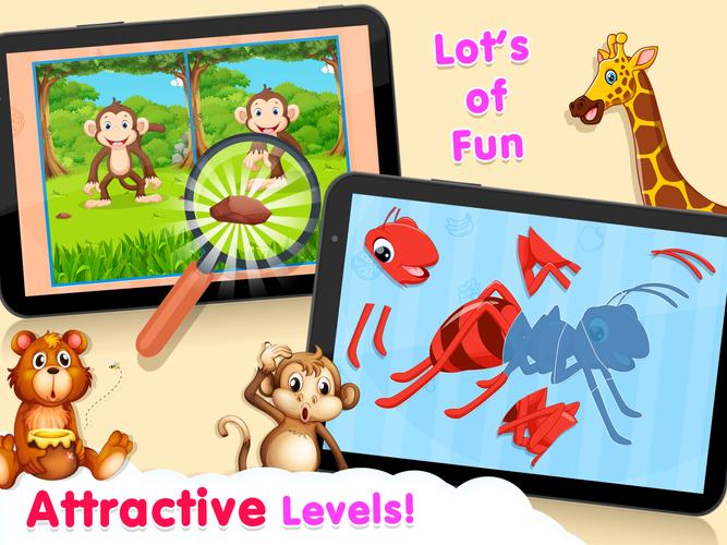 ABC Animal Games - Kids Games 螢幕截圖 0