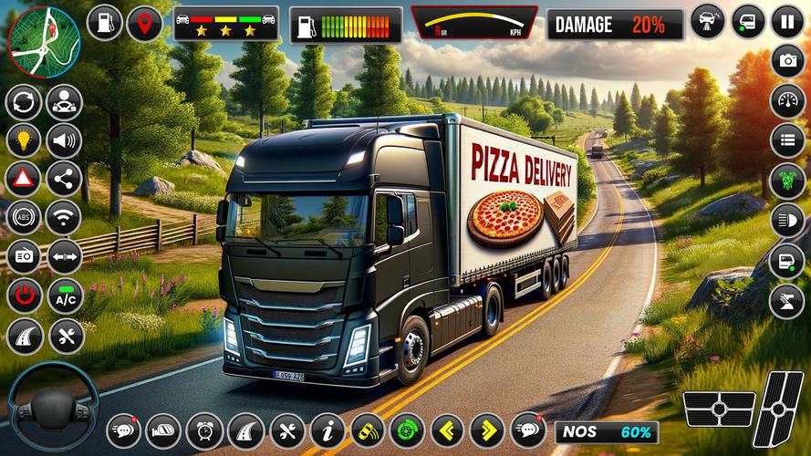 Truck Simulator: Driving Games Ekran Görüntüsü 1