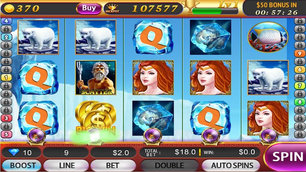 Slots Arctic:Free Slot Machine Captura de pantalla 0