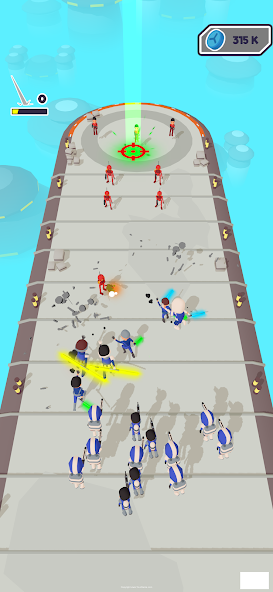 Space Army: Universe Clash Mod 스크린샷 2
