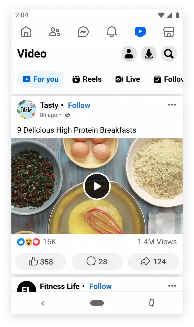 Facebook Lite Ekran Görüntüsü 2