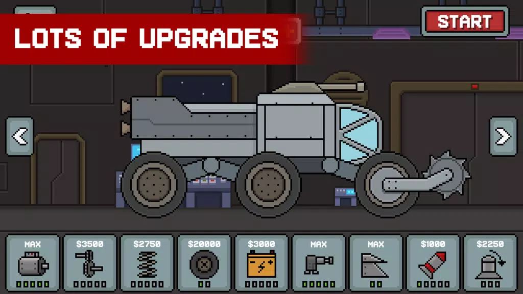 Death Rover: Space Zombie Race ภาพหน้าจอ 0
