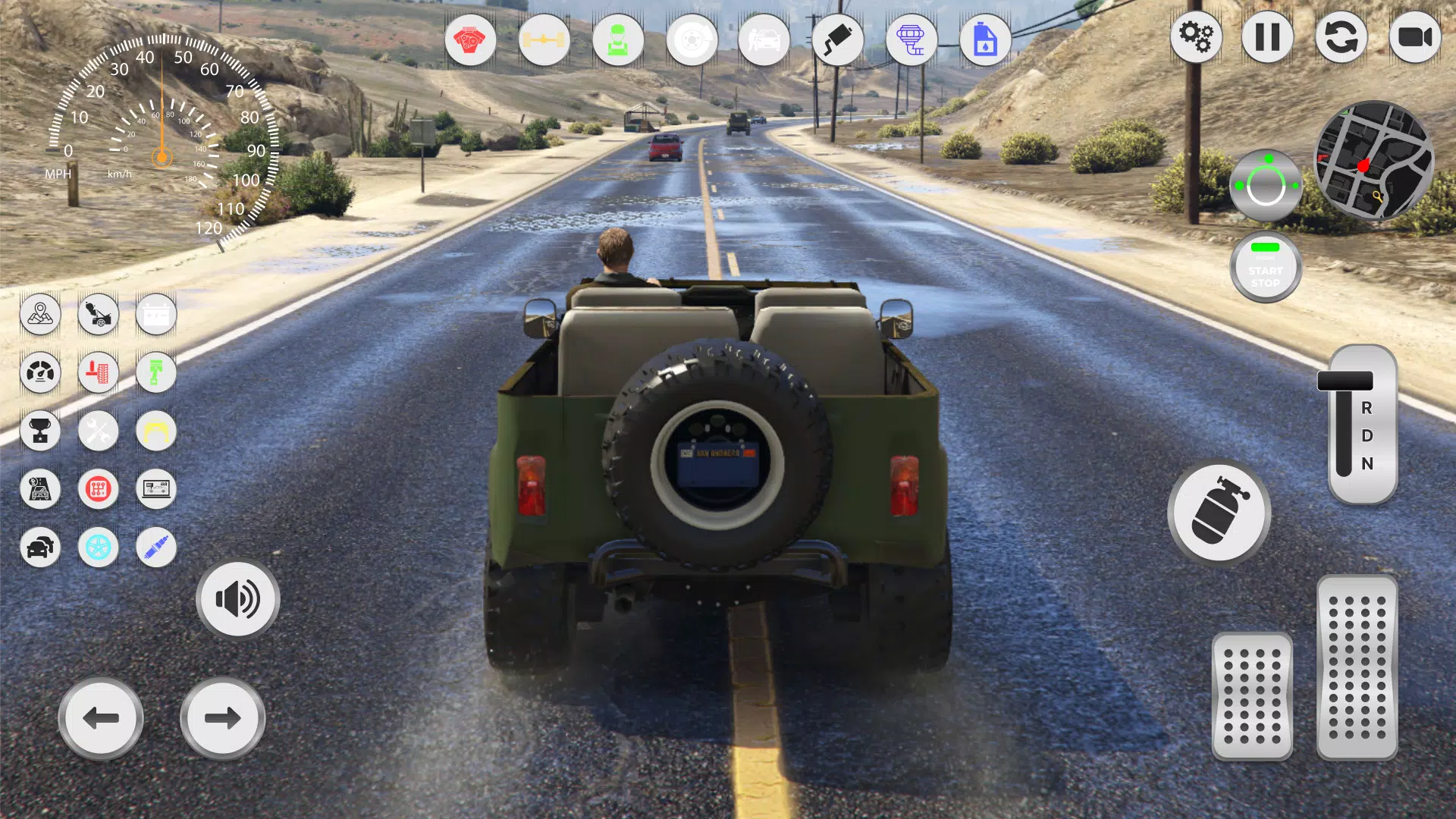 UAZ Hunter 4x4 Russian SUV Captura de pantalla 3