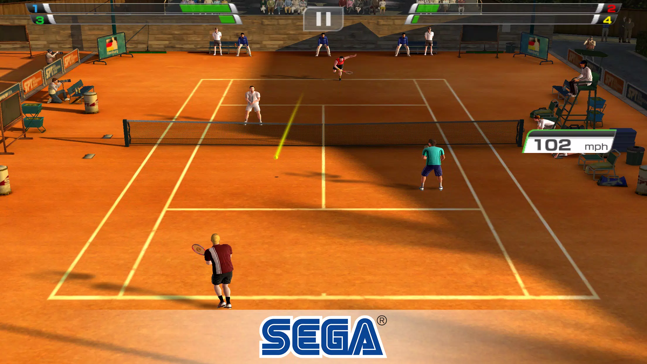 Virtua Tennis Challenge Captura de tela 2