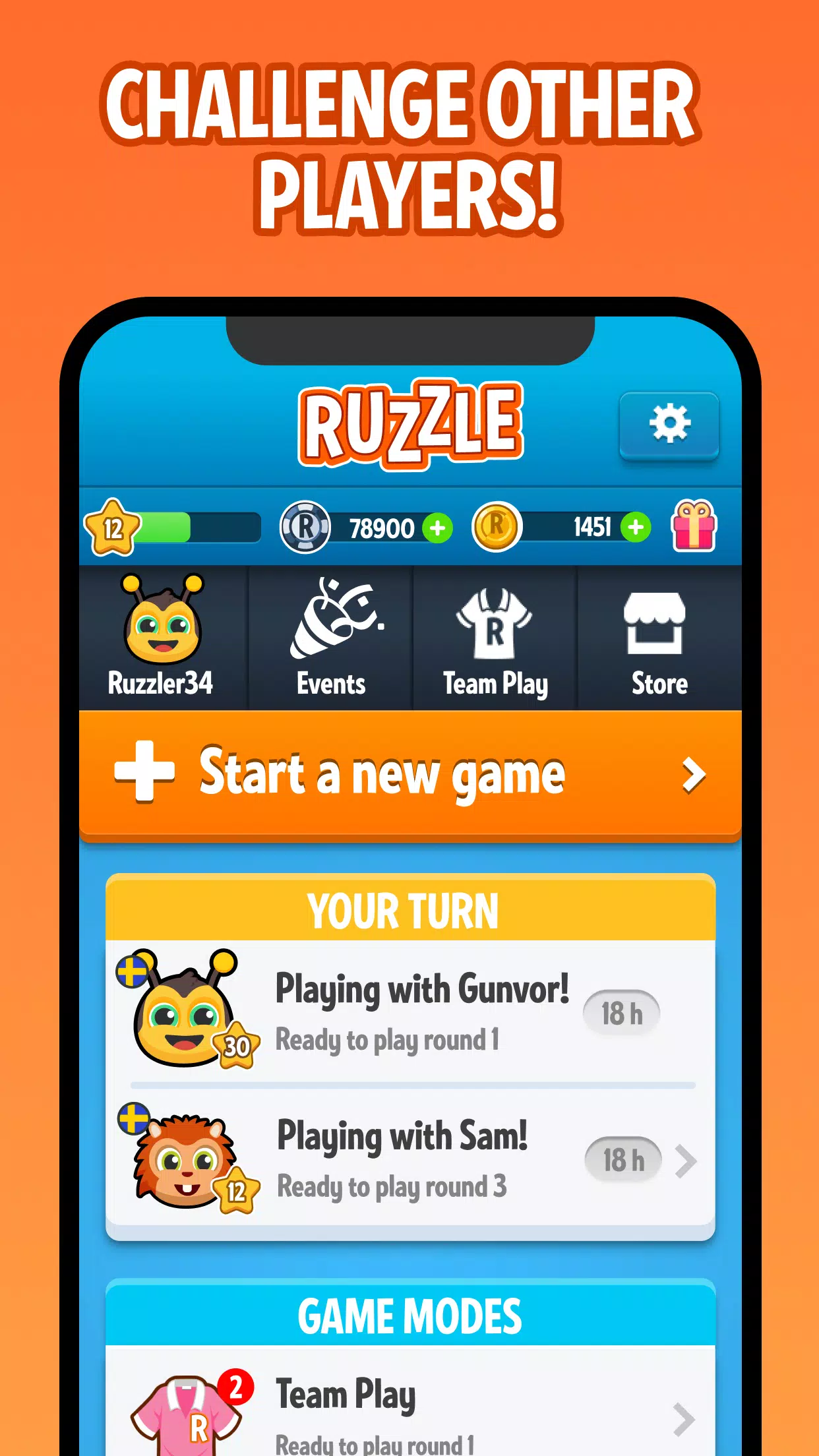 Ruzzle Ekran Görüntüsü 1