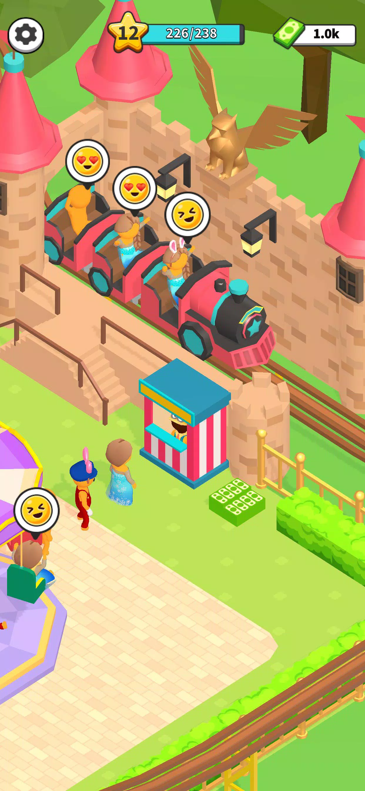 Awesome Park : Idle Game স্ক্রিনশট 3