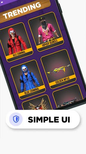 FFF FF Skin Tool, Elite Pass Captura de pantalla 3
