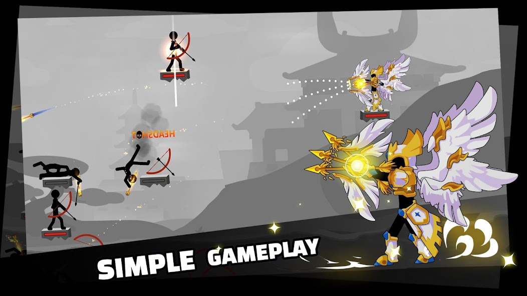 Stickfight Archer Capture d'écran 0