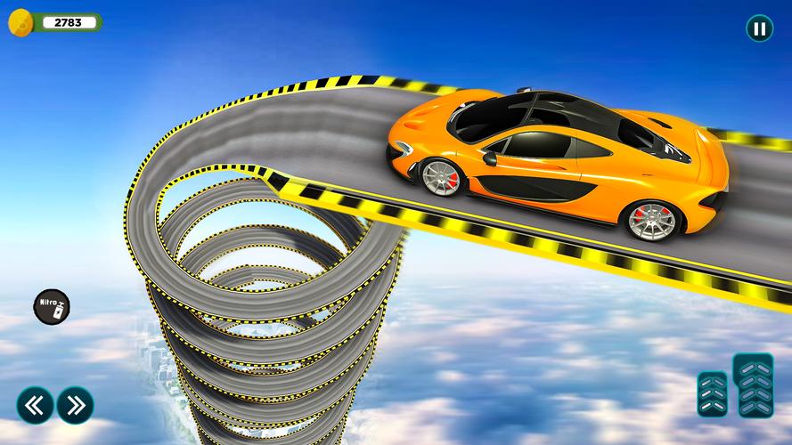 Stunt Car Race Simulator Games Ekran Görüntüsü 0