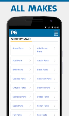 Auto Parts Geek 螢幕截圖 1