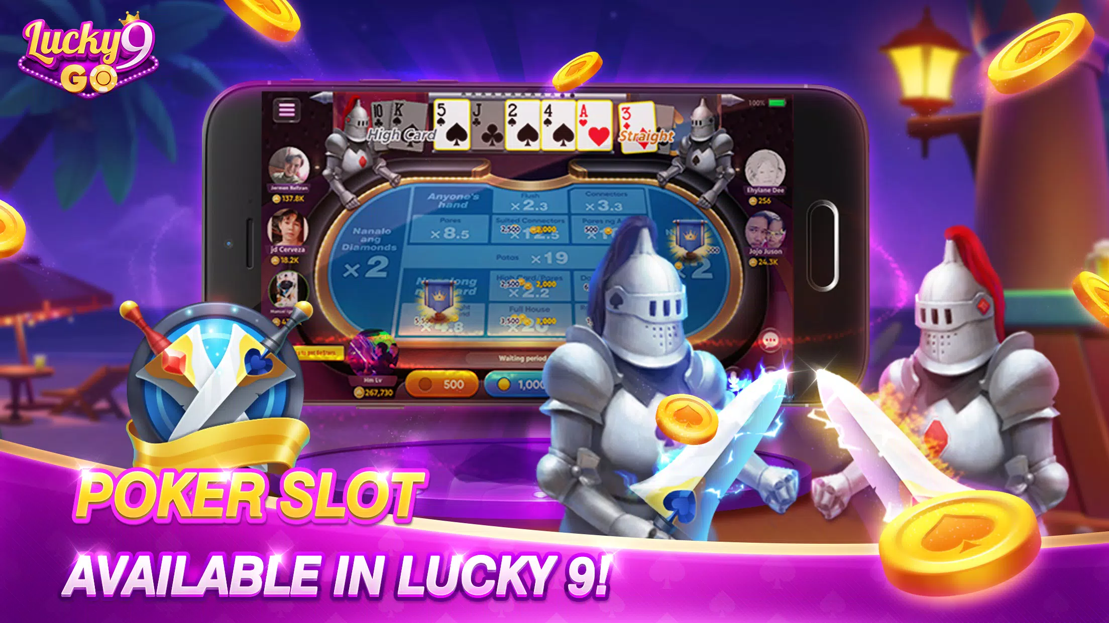 Lucky 9 Go Ekran Görüntüsü 1