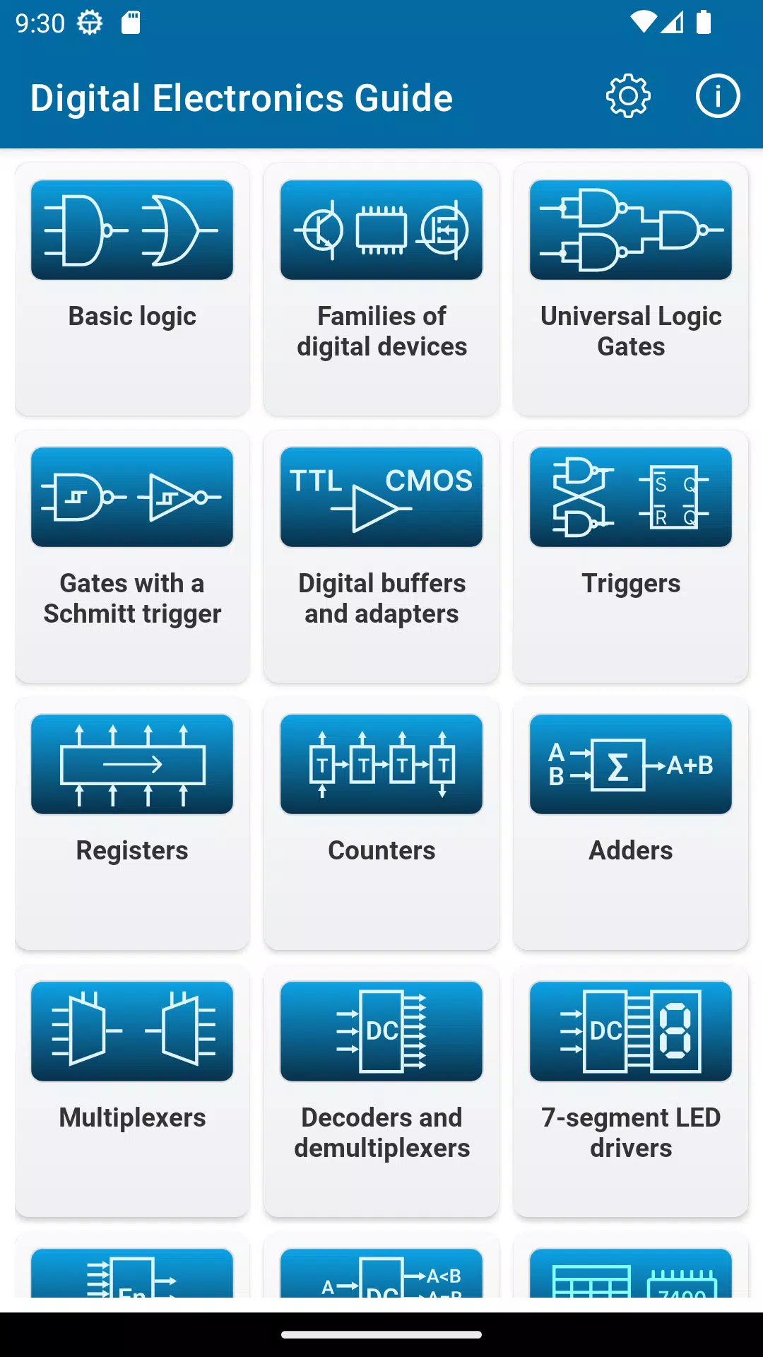 Digital Electronics Guide Capture d'écran 0