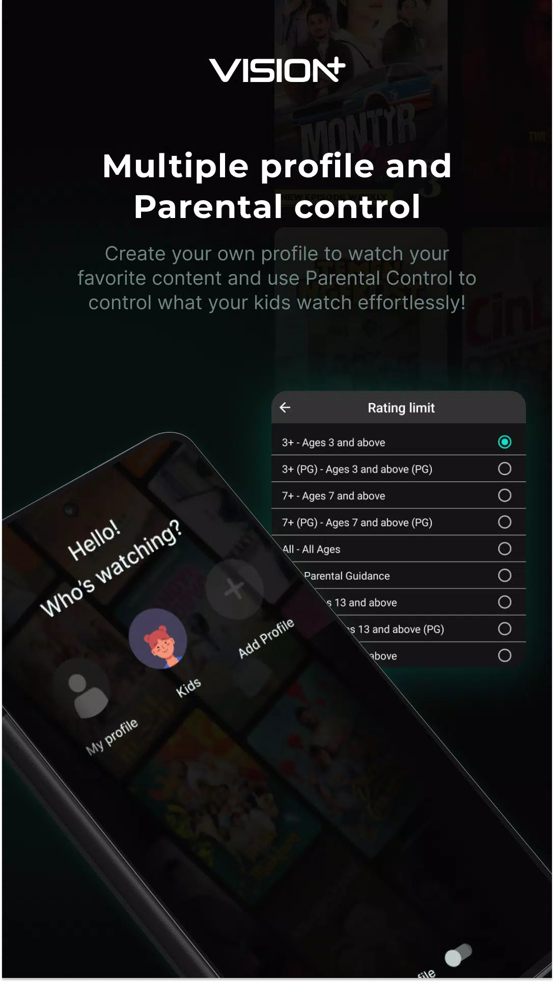 Vision+: Live, Sports & Series Скриншот 3