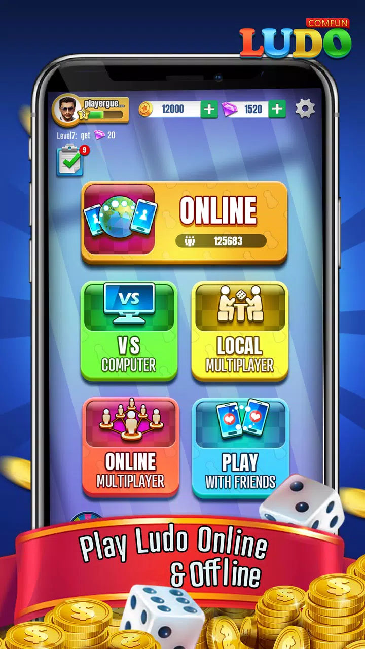 Ludo Comfun স্ক্রিনশট 2