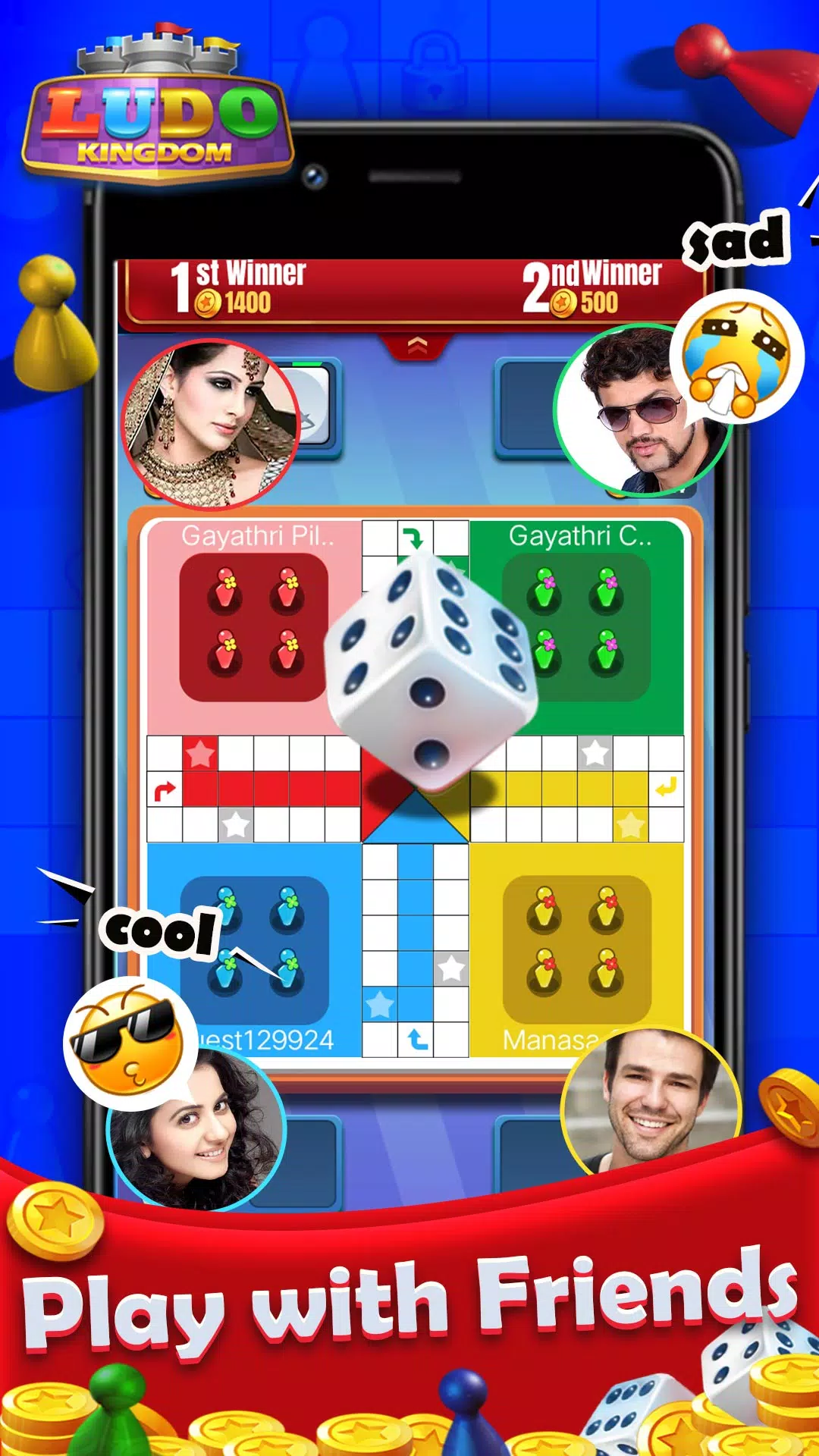Ludo Kingdom ภาพหน้าจอ 0