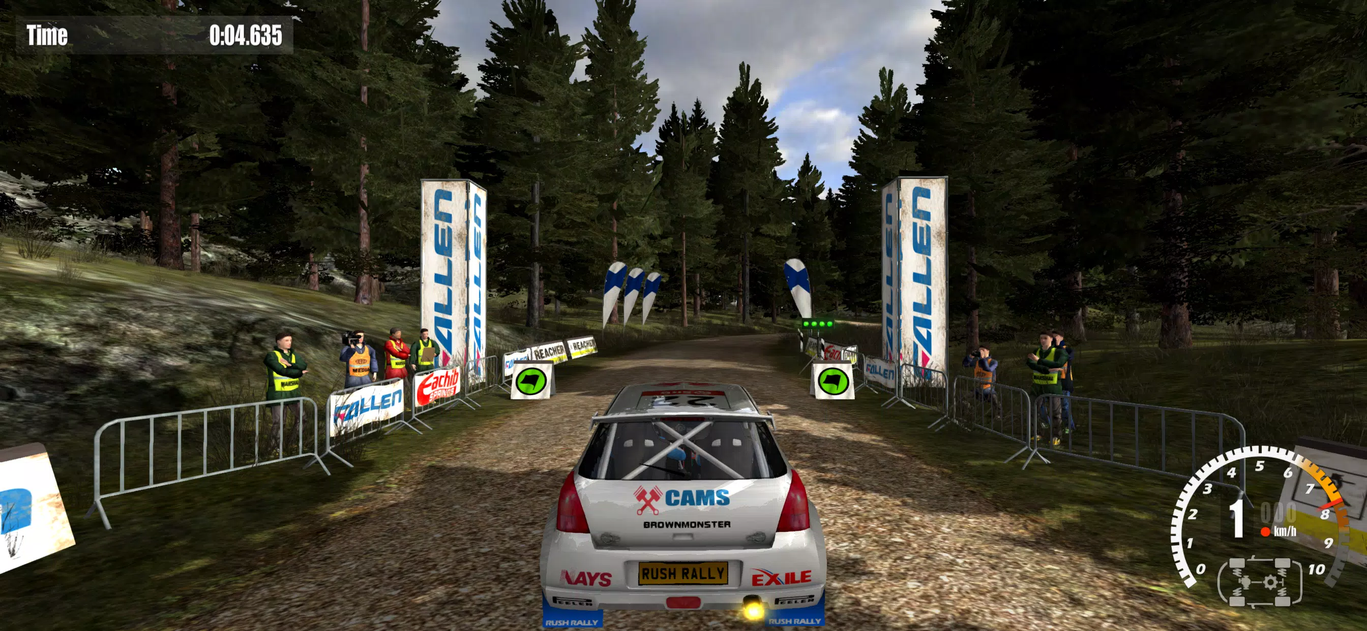 Rush Rally 3 Demo Ảnh chụp màn hình 0