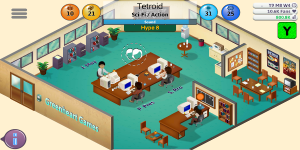 Game Dev Tycoon Ekran Görüntüsü 1