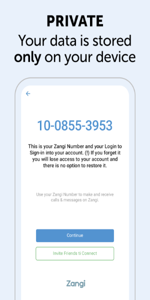 Zangi Private Messenger Ekran Görüntüsü 0
