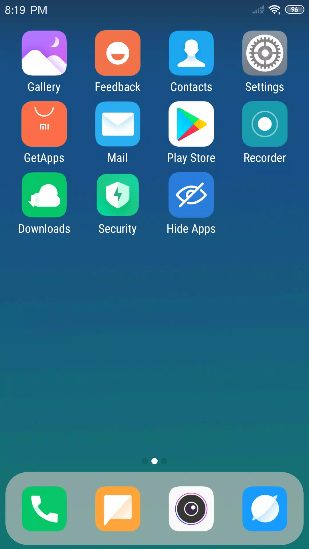 X Launcher Capture d'écran 0