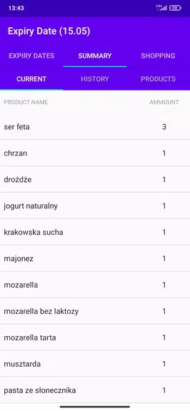 Expiry Date Ekran Görüntüsü 3