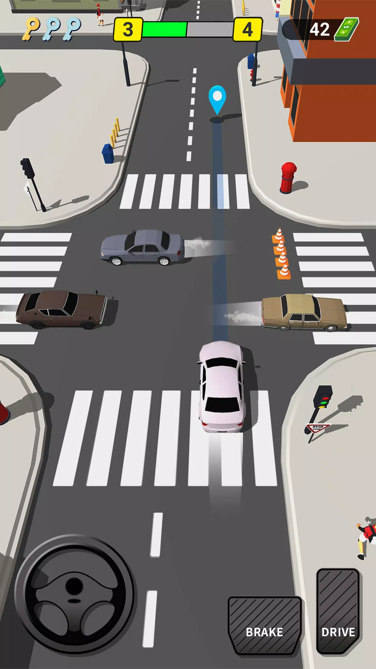Pick Me Up 3D: Taxi-Spiel Screenshot 0