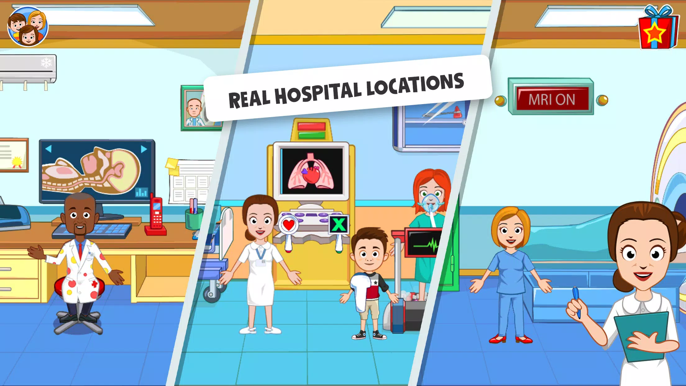 My Town : Hospital 醫院 螢幕截圖 3