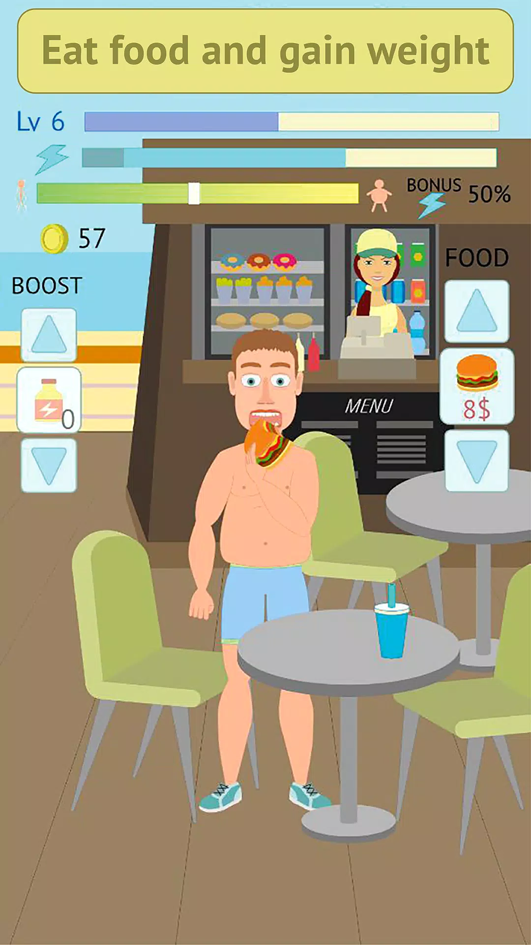 Eat and Run Clicker スクリーンショット 0