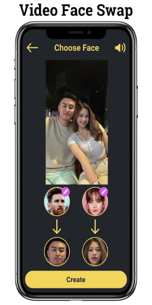Schermata Face Over: AI Face Swap Mod 0