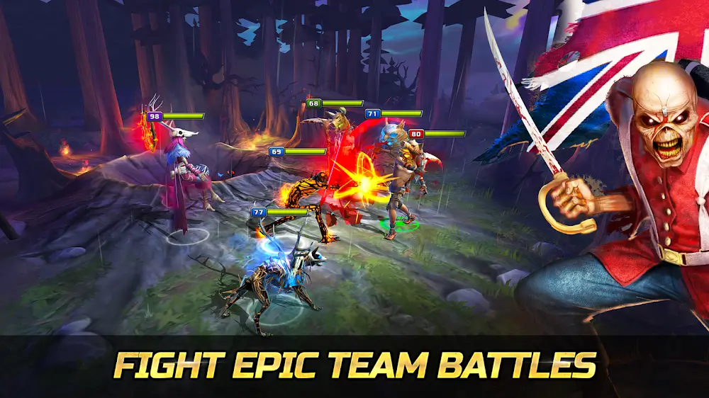 Iron Maiden: Legacy Beast RPG ဖန်သားပြင်ဓာတ်ပုံ 0