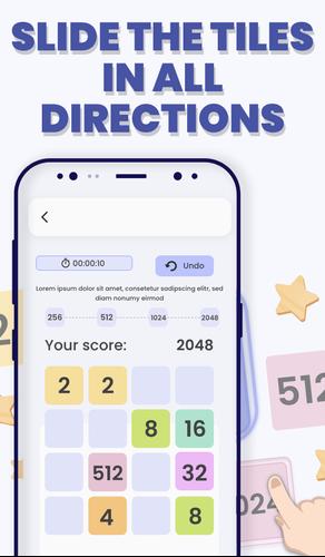 2048 Merge: Puzzle Challenge স্ক্রিনশট 1