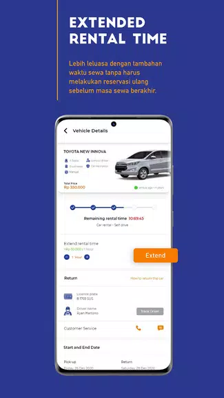 TRACtoGo: Rental Mobil & Bus Ekran Görüntüsü 3