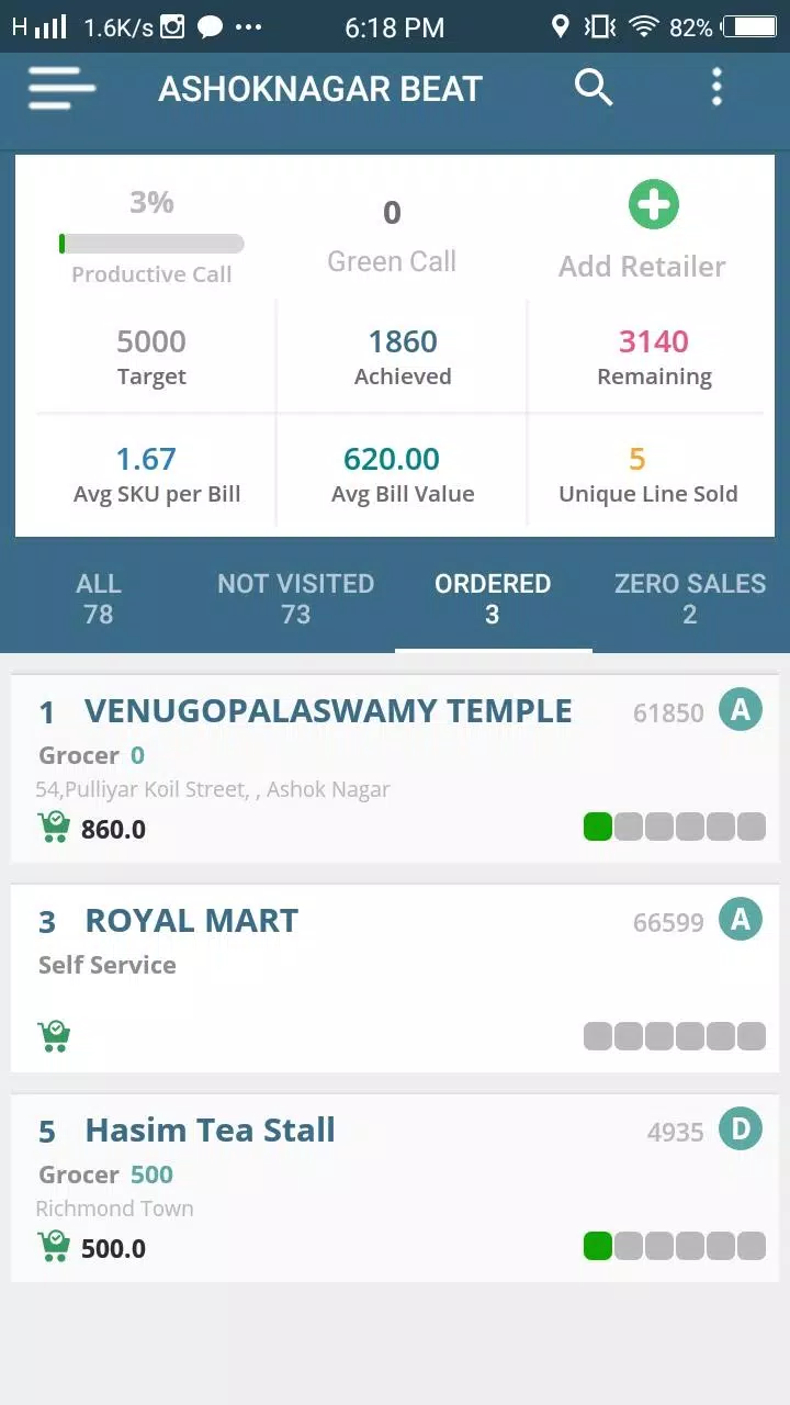 Sales Diary ဖန်သားပြင်ဓာတ်ပုံ 1