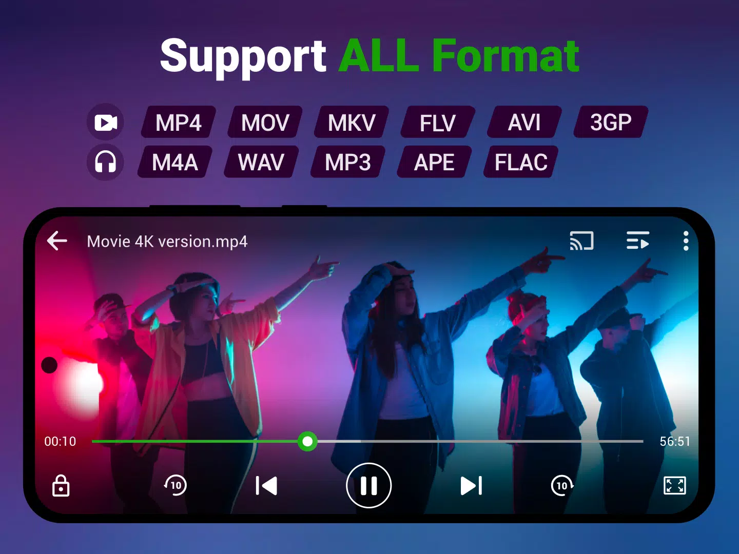 Video Player All Format ภาพหน้าจอ 0