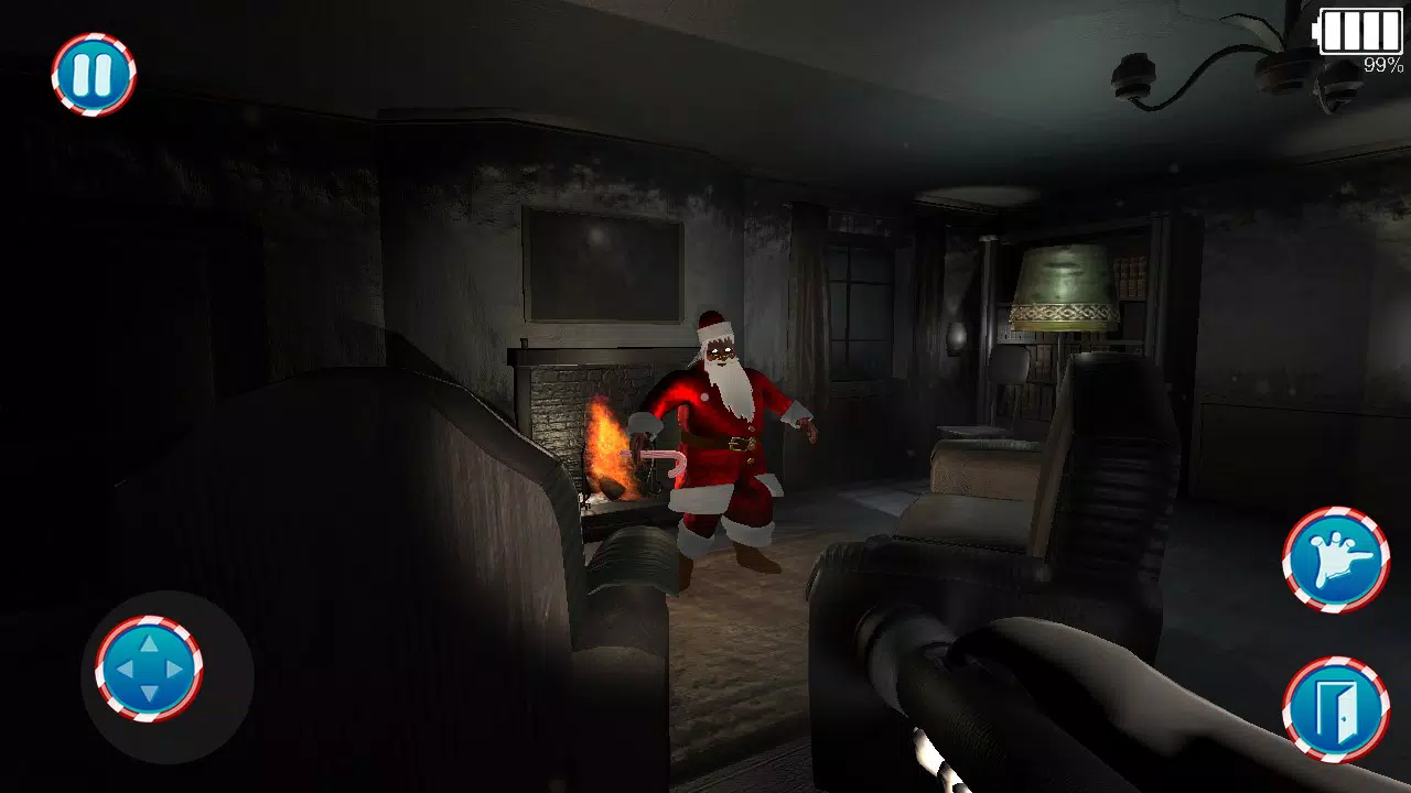 Scary Santa Horror Clown Captura de pantalla 2