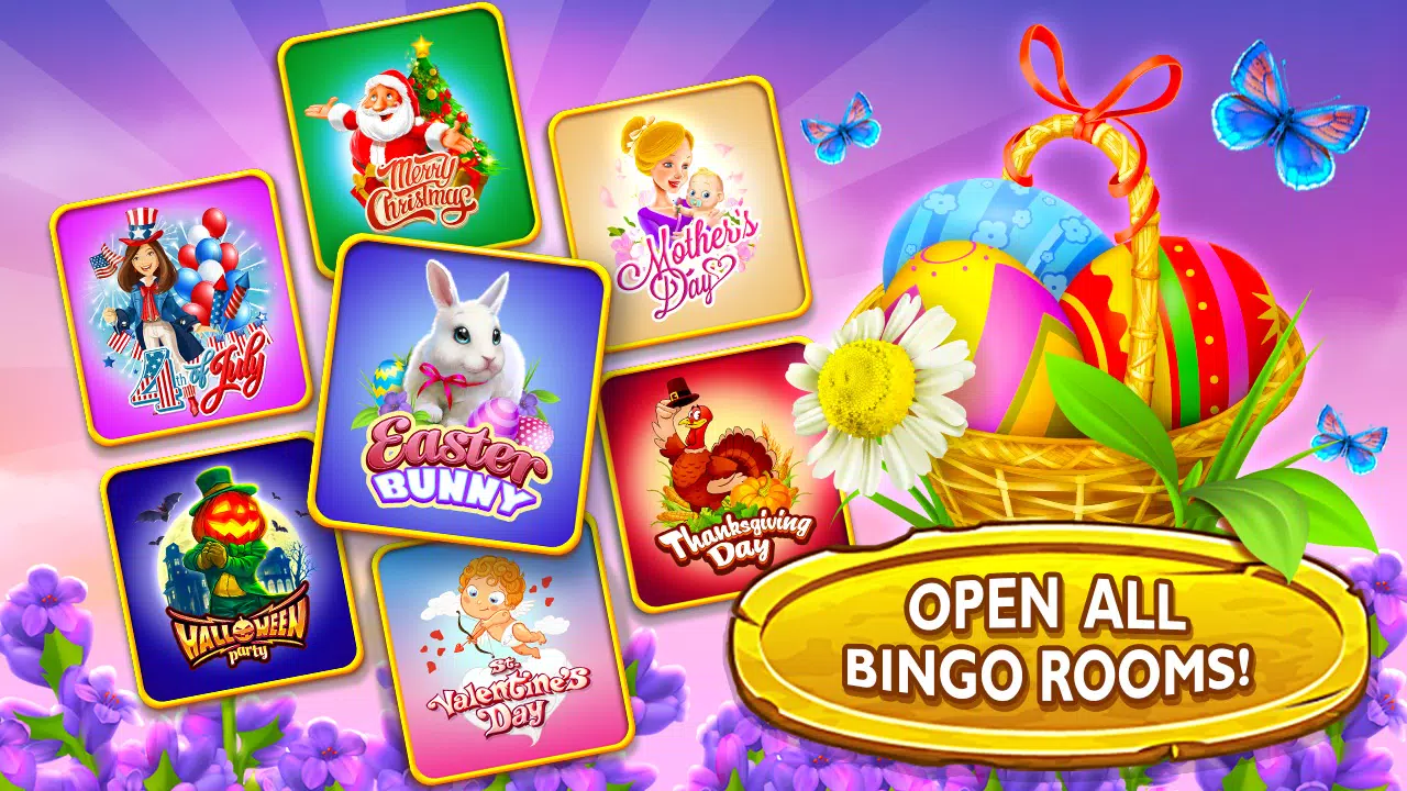 Easter Bunny Bingo Ekran Görüntüsü 1