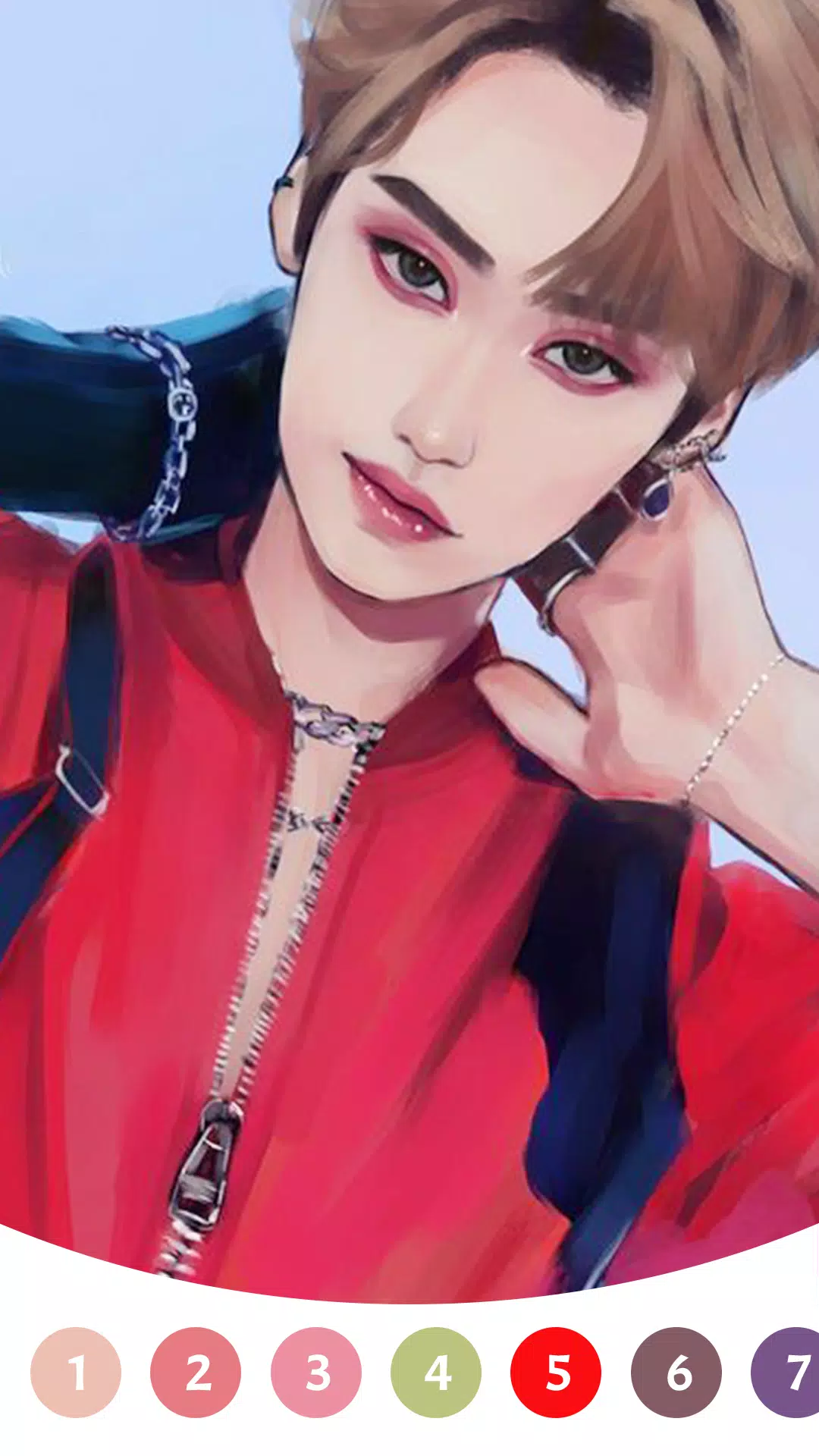 Stray Kids Paint by Number Ekran Görüntüsü 2