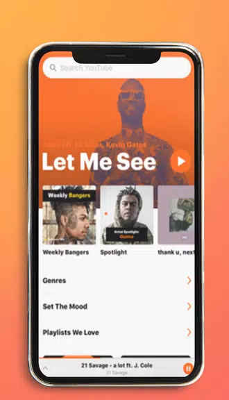 Musi Music Streaming Simple Overview Capture d'écran 2