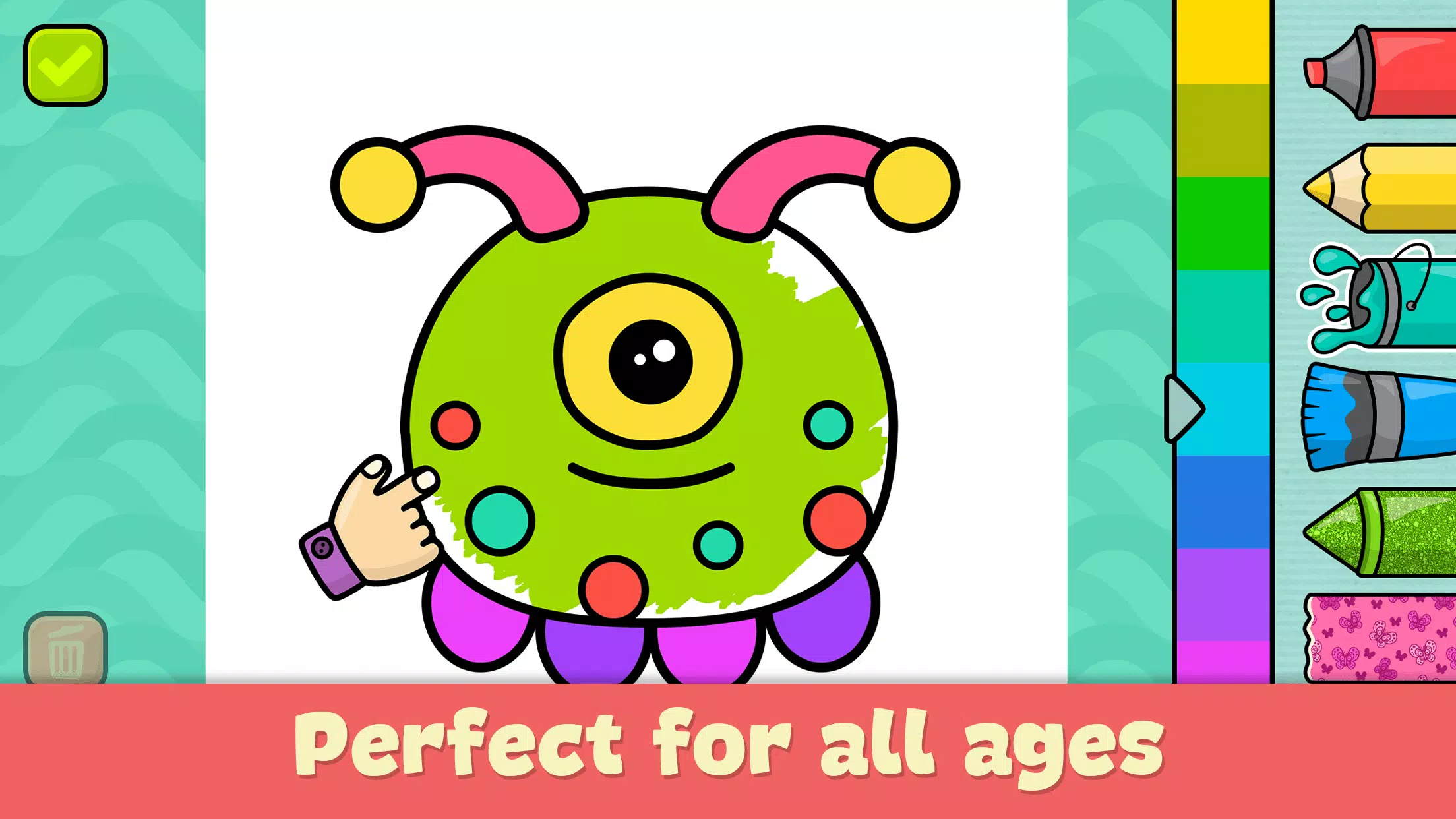 Juegos de colorear para niños Captura de pantalla 0